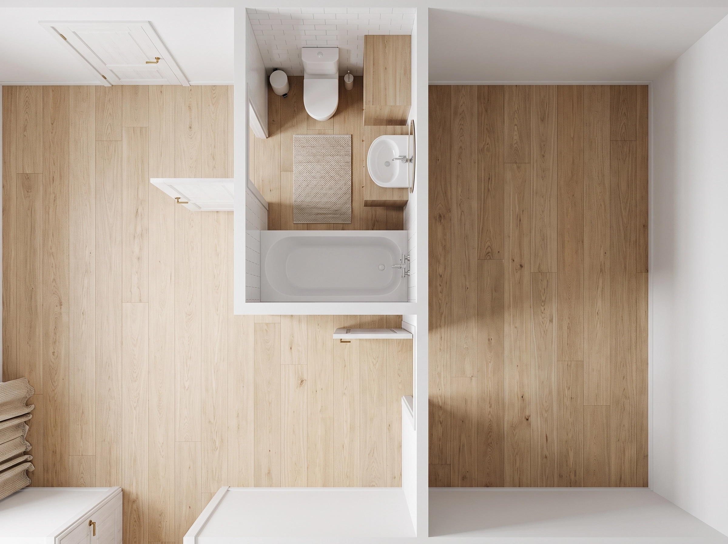 Scandinavian Living Room design — interior photo by GenRoom AI