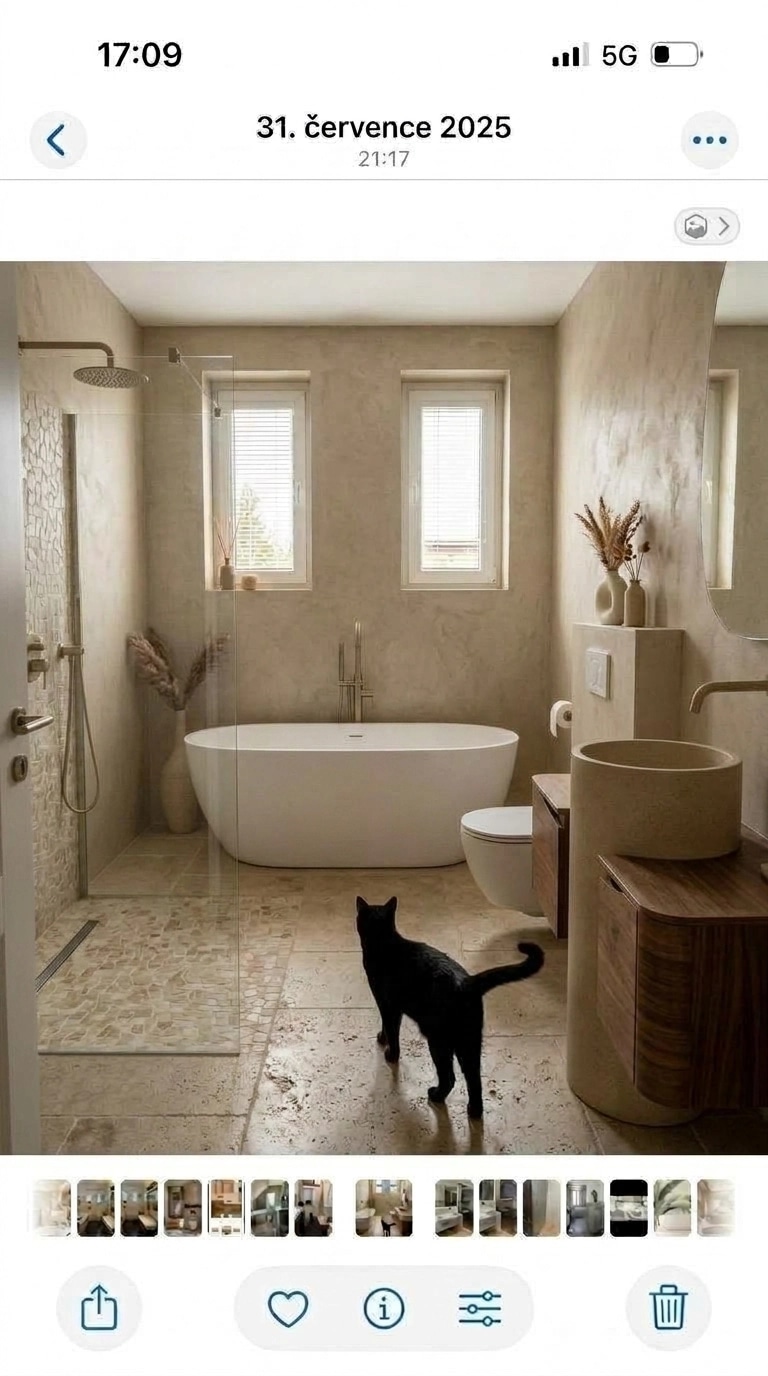 Bathroom interior in no_style style — photo by GenRoom AI
