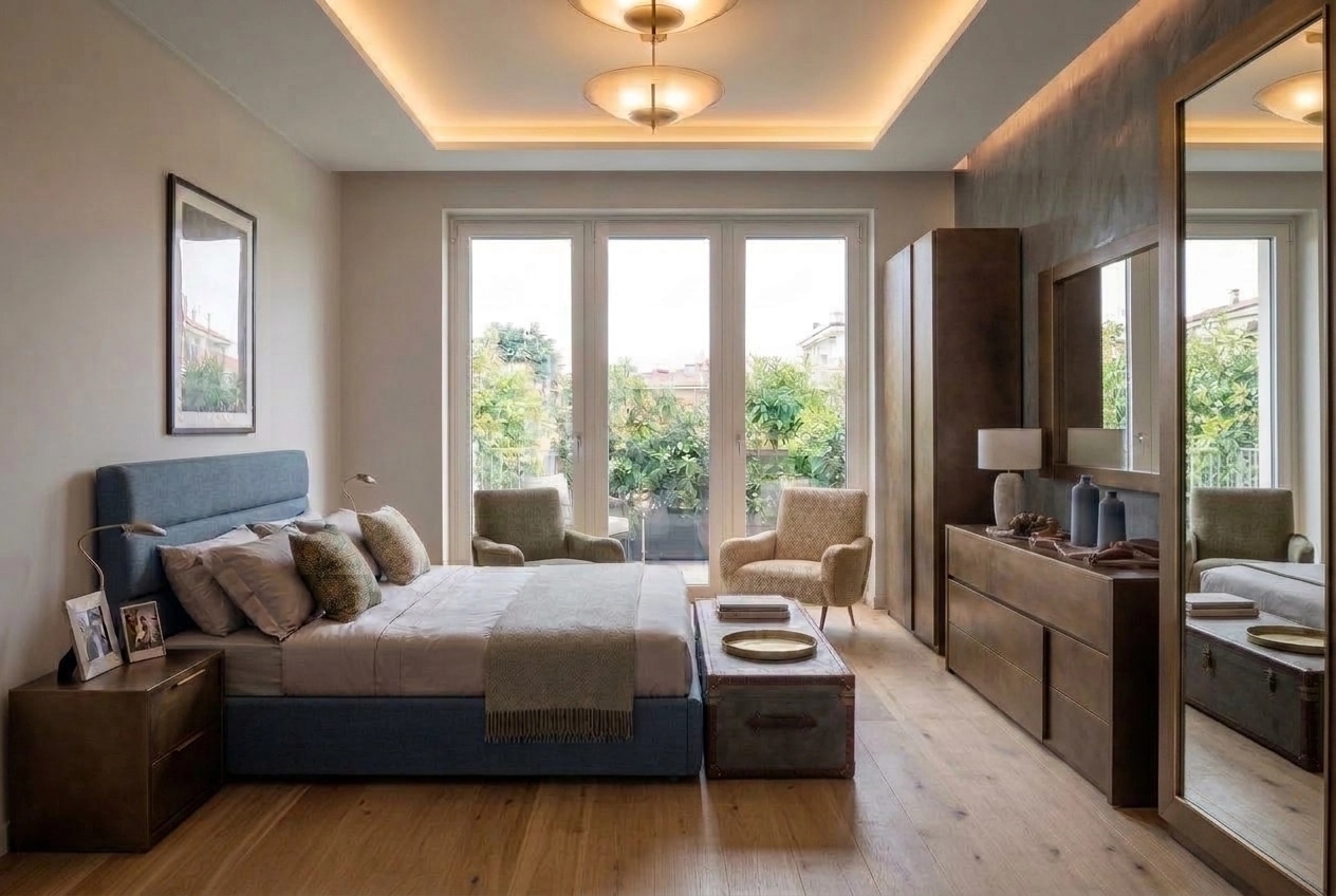 Interior design in Contemporary style — Living Room by GenRoom AI