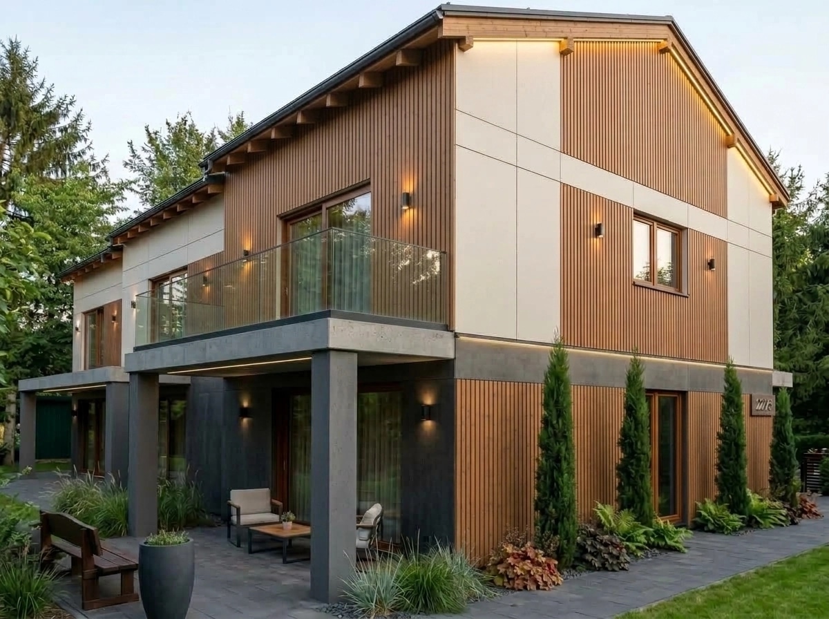 Contemporary Facade Facade design — facade photo by GenRoom AI