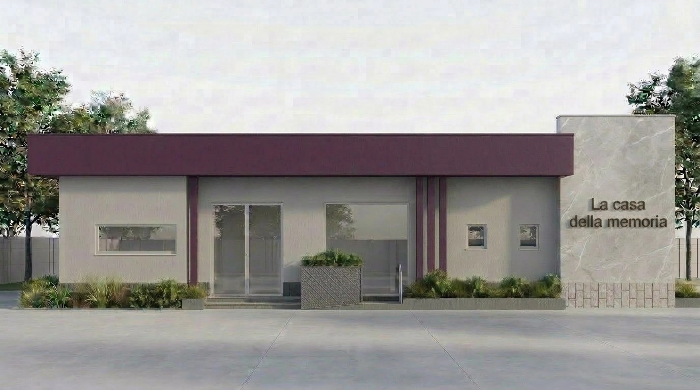 Fasad desain di Minimalist Facade gaya — Fasad oleh GenRoom AI