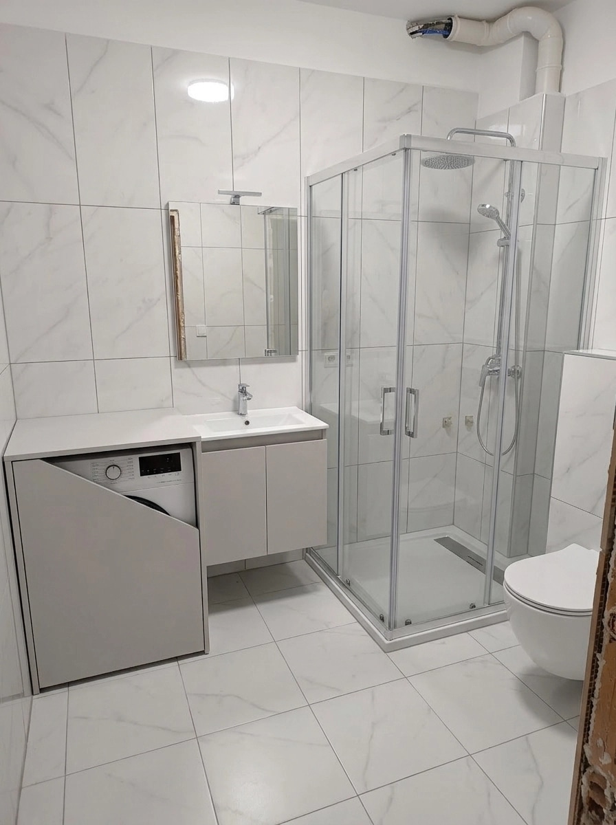 Bathroom interior in no_style style — photo by GenRoom AI