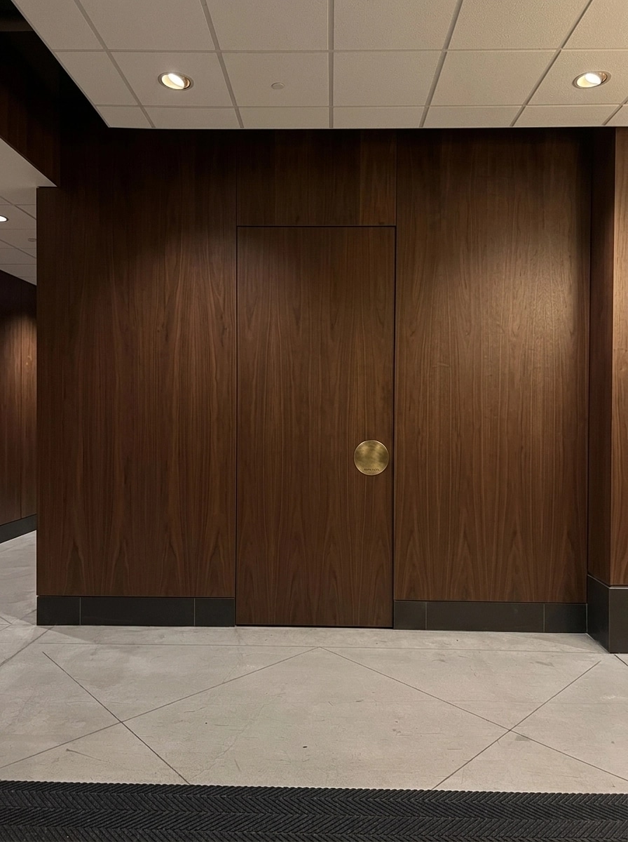 Mid-Century Modern Hallway design — interior photo by GenRoom AI