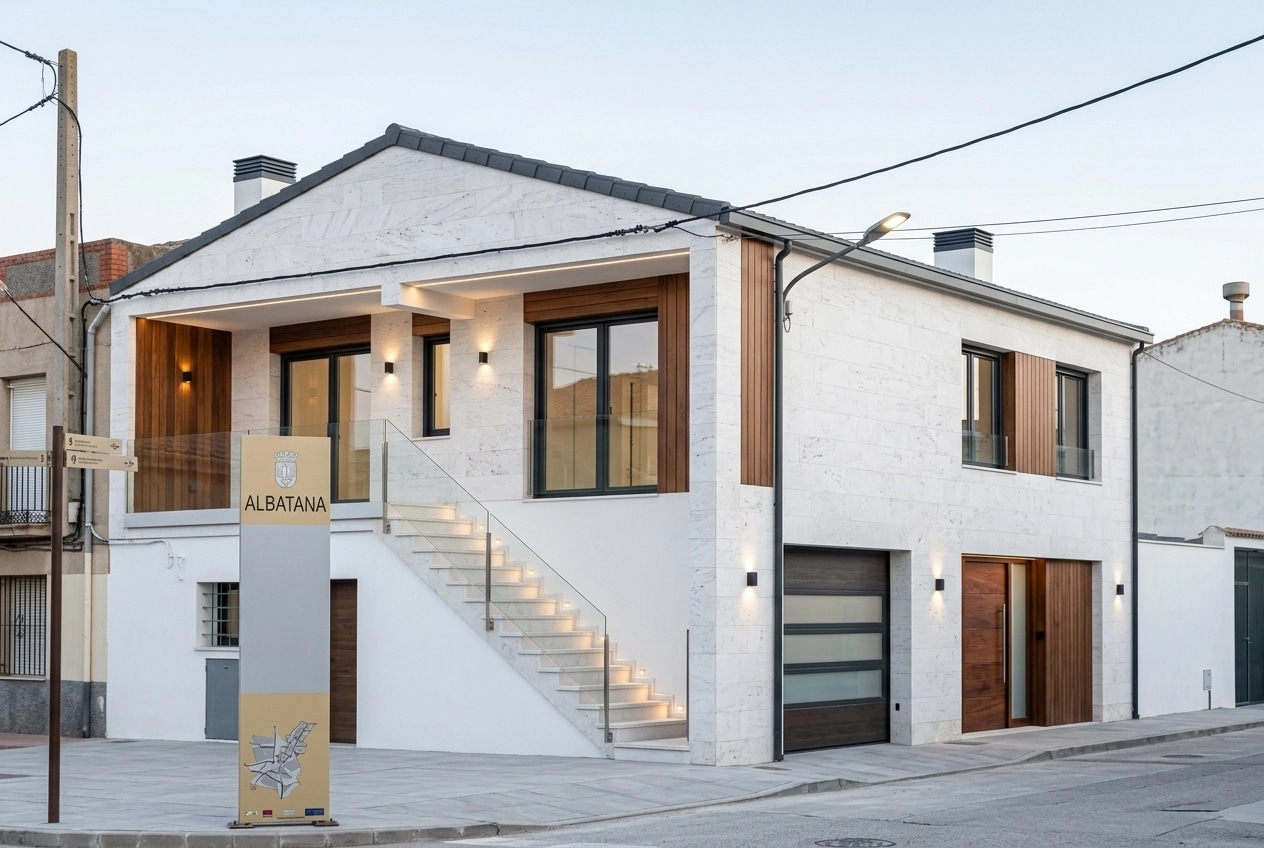 Contemporary Facade Facade design — facade photo by GenRoom AI