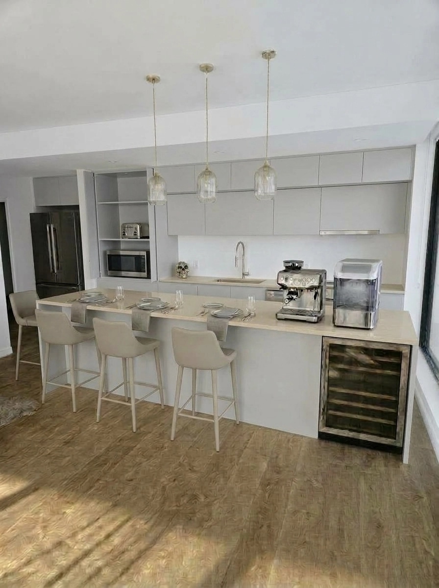 Kitchen interior in no_style style — photo by GenRoom AI