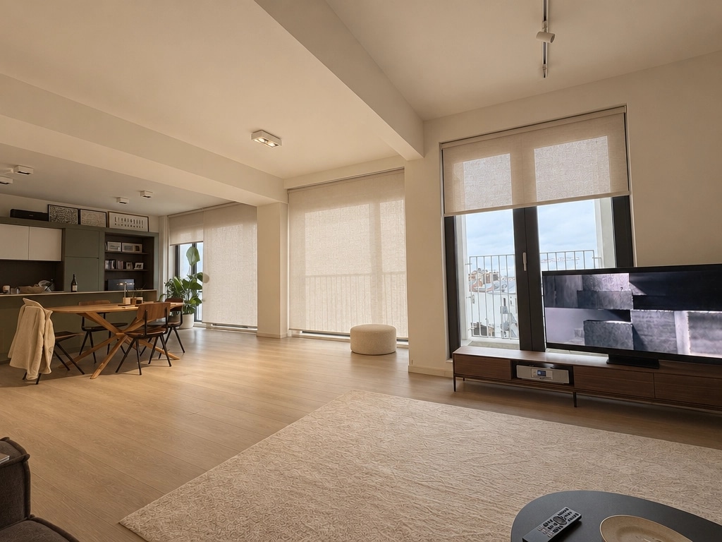 Interior design in Minimalism style — Living Room by GenRoom AI