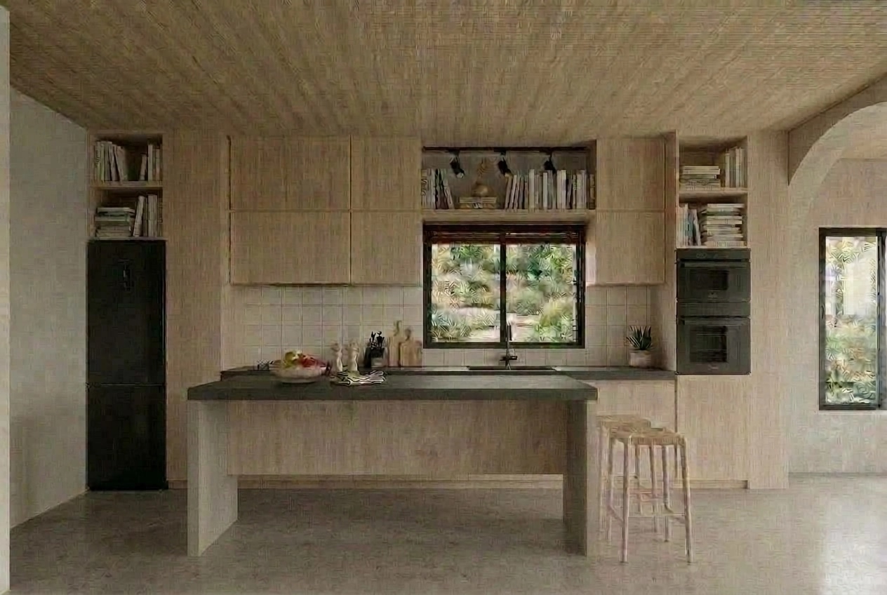 Scandinavian Kitchen design — interior photo by GenRoom AI