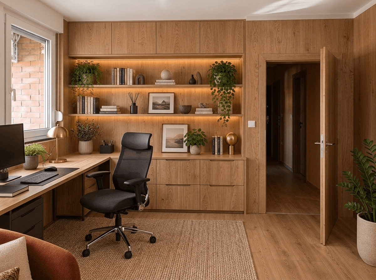 Interior design in Contemporary style — home_office by GenRoom AI