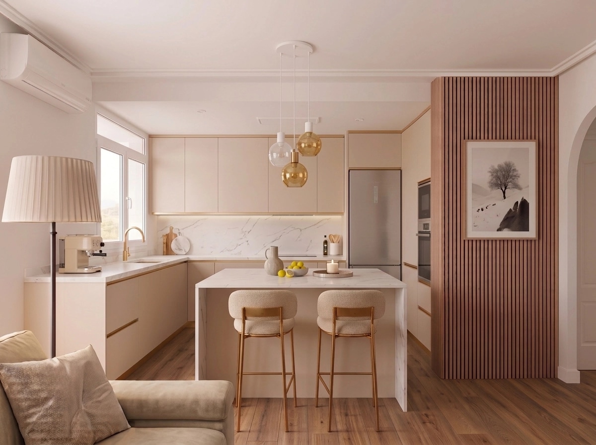 Kitchen interior in no_style style — photo by GenRoom AI