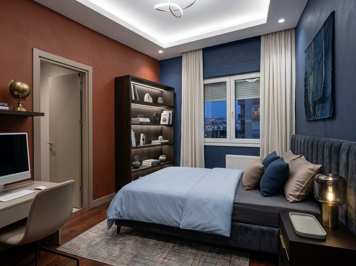Interior design in Contemporary style — Bedroom by GenRoom AI