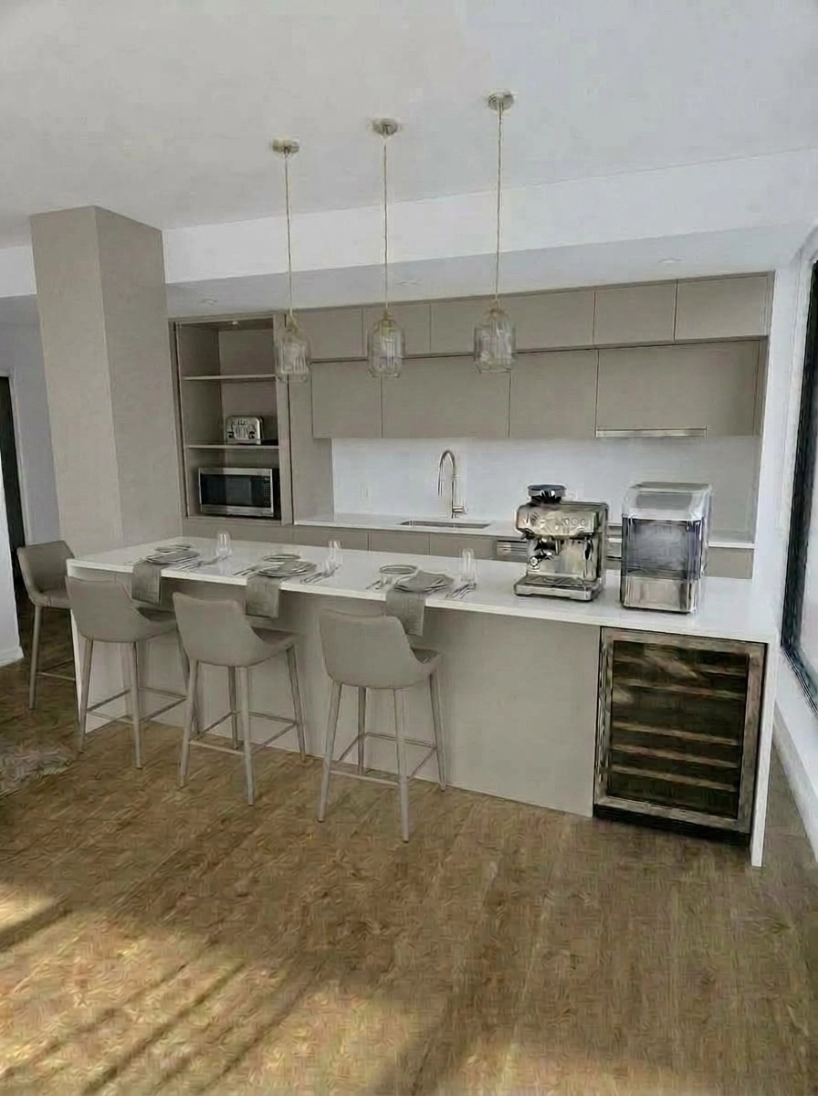 Kitchen interior in no_style style — photo by GenRoom AI