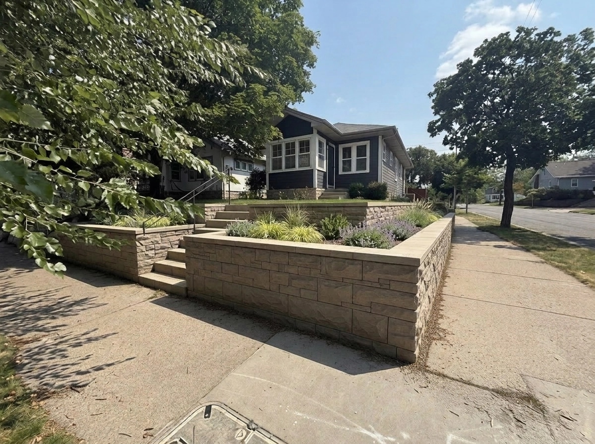 Yard design in no_style style — photo by GenRoom AI