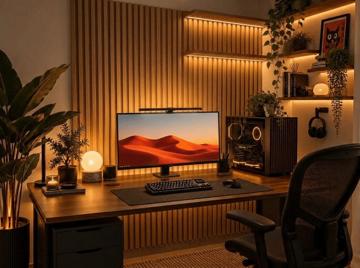 Office interior in no_style style — photo by GenRoom AI