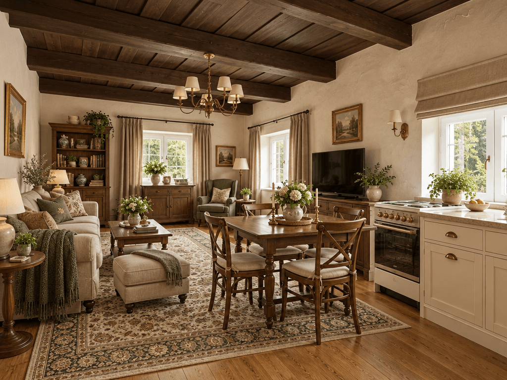 Interior design in Classic style — Living Room by GenRoom AI