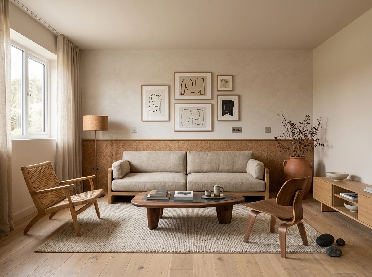 Portuguese Modern Living Room design — interior photo by GenRoom AI
