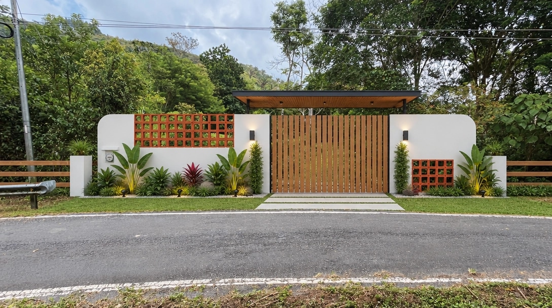 Landscape design in Minimalist Yard style — Yard by GenRoom AI