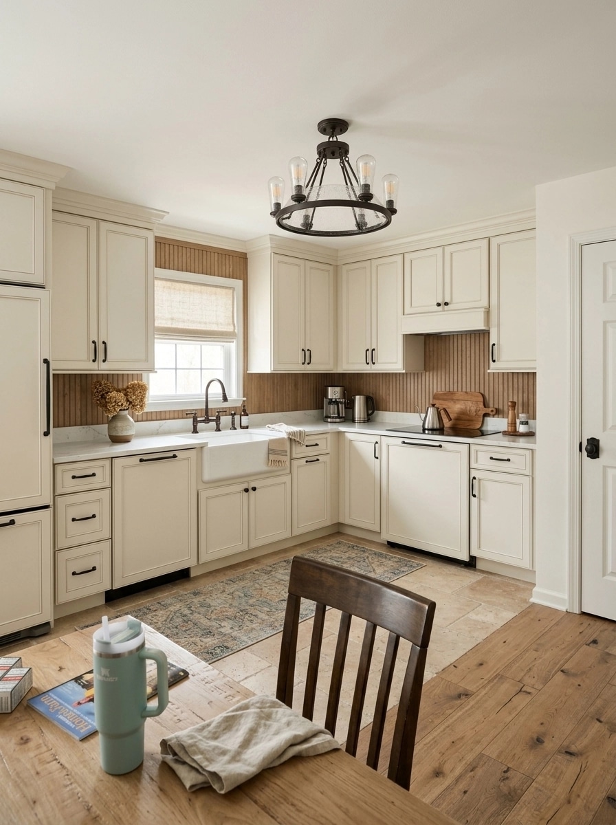 Modern Farmhouse Kitchen design — interior photo by GenRoom AI
