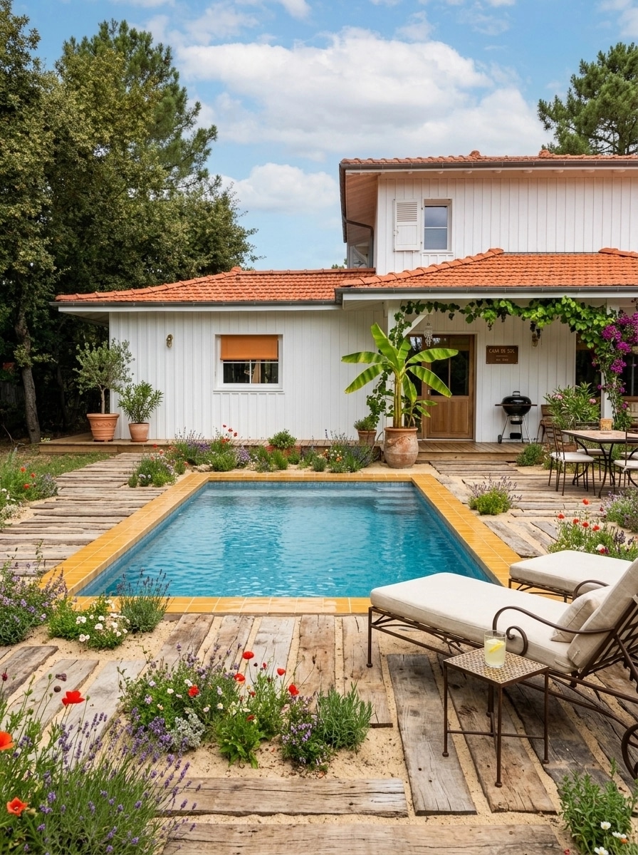 Mediterranean Yard Аула design — yard photo by GenRoom AI