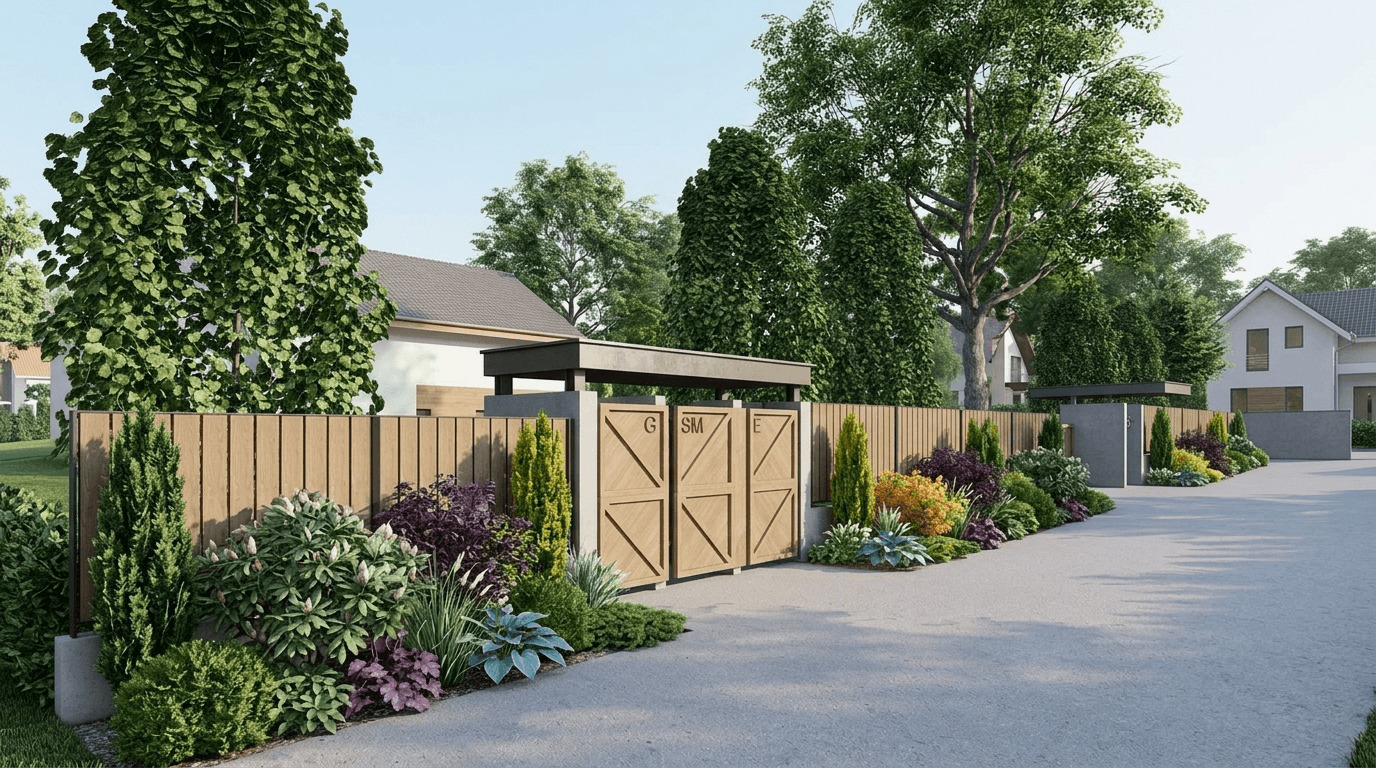 Yard design in no_style style — photo by GenRoom AI