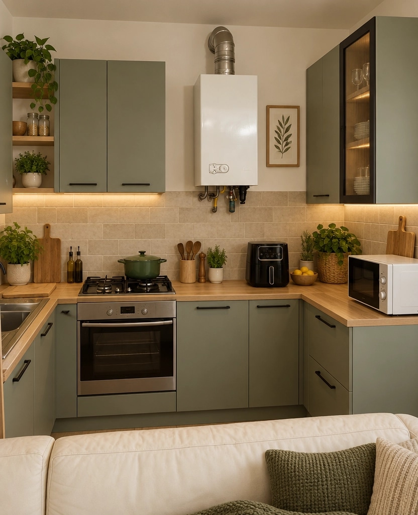 Contemporary Kitchen design — interior photo by GenRoom AI