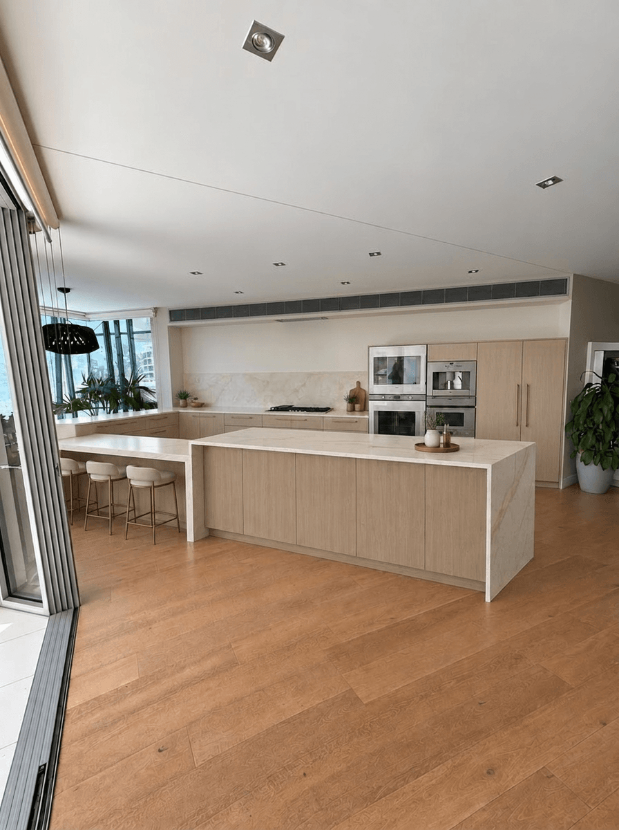 Minimalism Kitchen design — interior photo by GenRoom AI