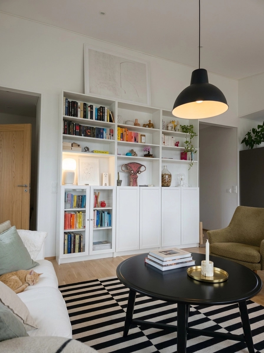 Scandinavian Living Room design — interior photo by GenRoom AI