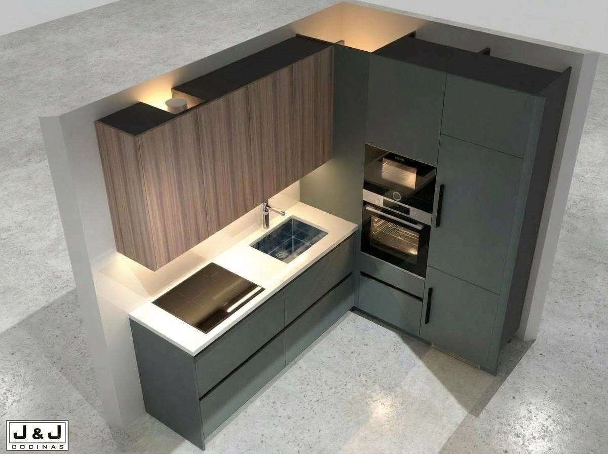Kitchen interior in no_style style — photo by GenRoom AI