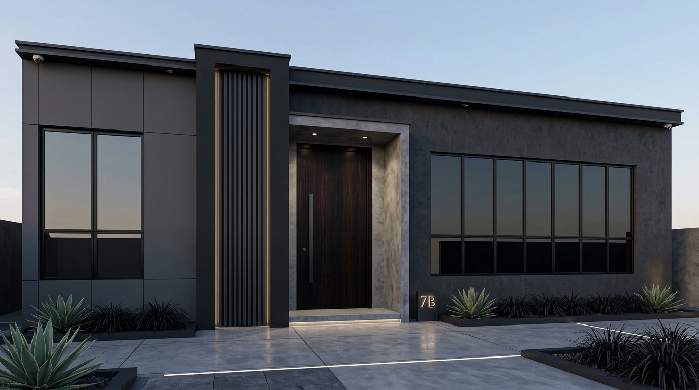 Blacktec Facade Facade design — facade photo by GenRoom AI