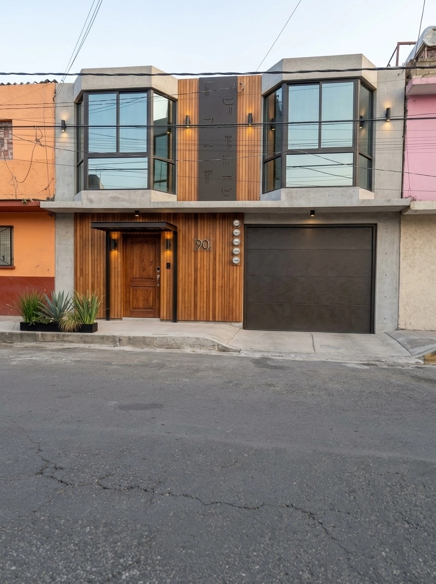Contemporary Facade Facade design — facade photo by GenRoom AI