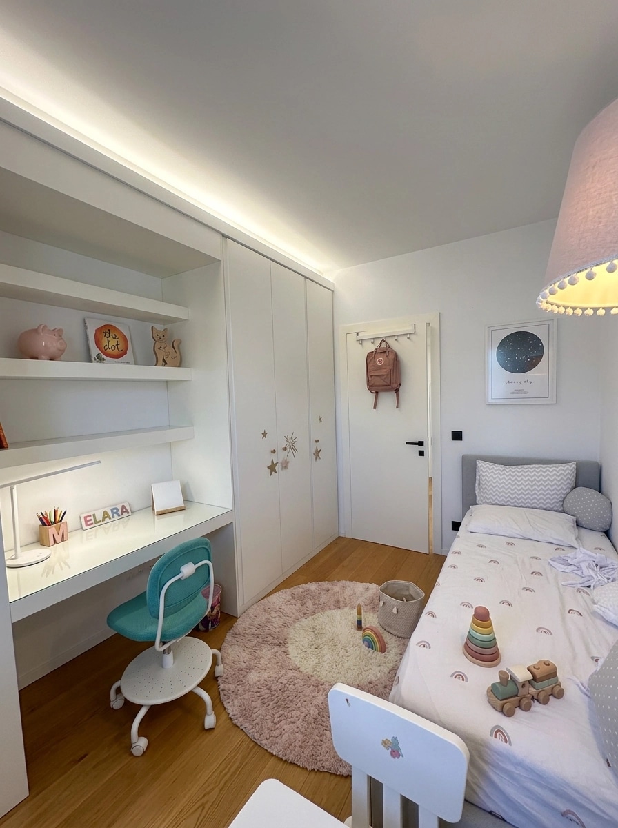 Minimalism Çocuk Odası design — interior photo by GenRoom AI