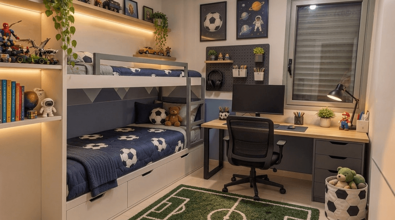 Office interior in no_style style — photo by GenRoom AI