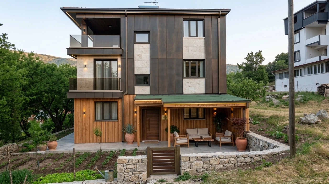 Facade design in Eclectic Facade style — Facade by GenRoom AI