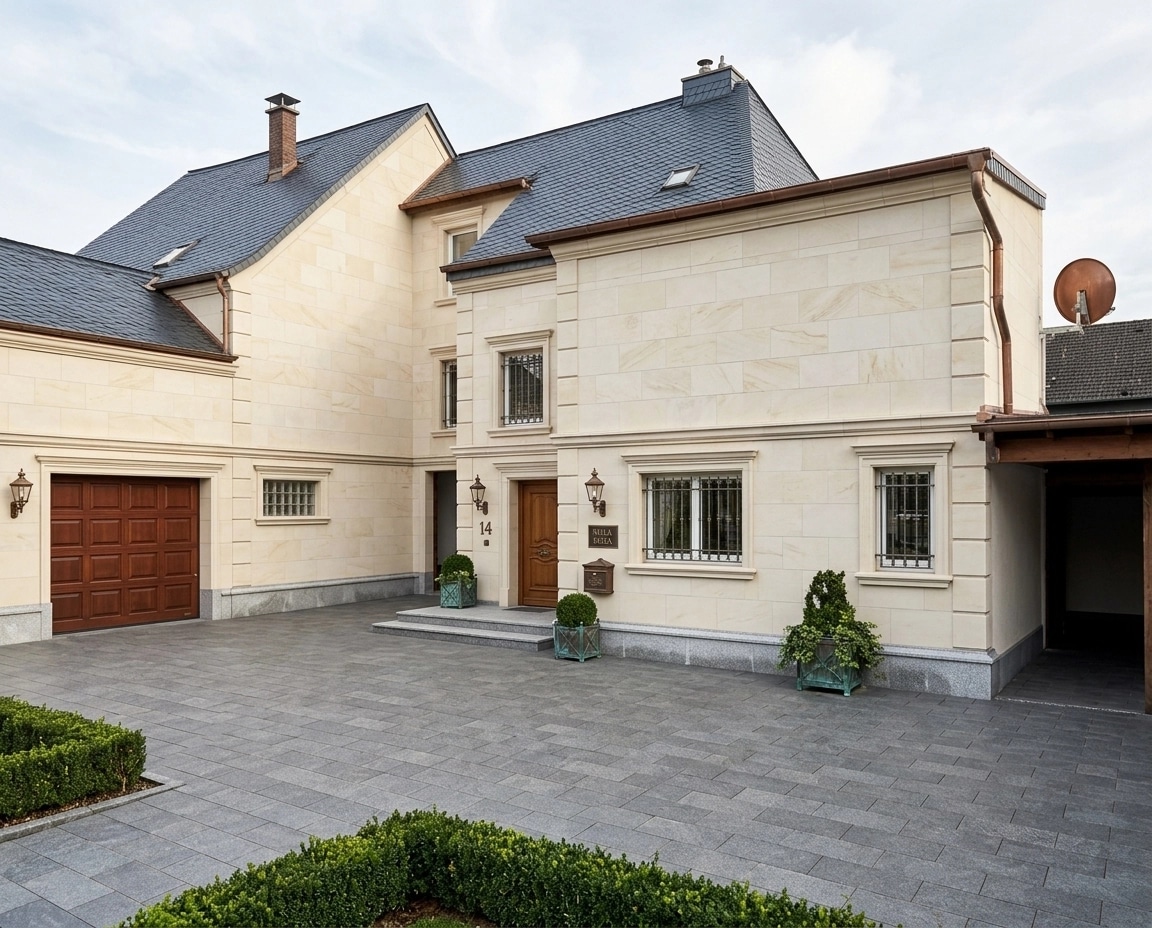 Cephe tasarımı Classic Facade stili — Cephe GenRoom AI