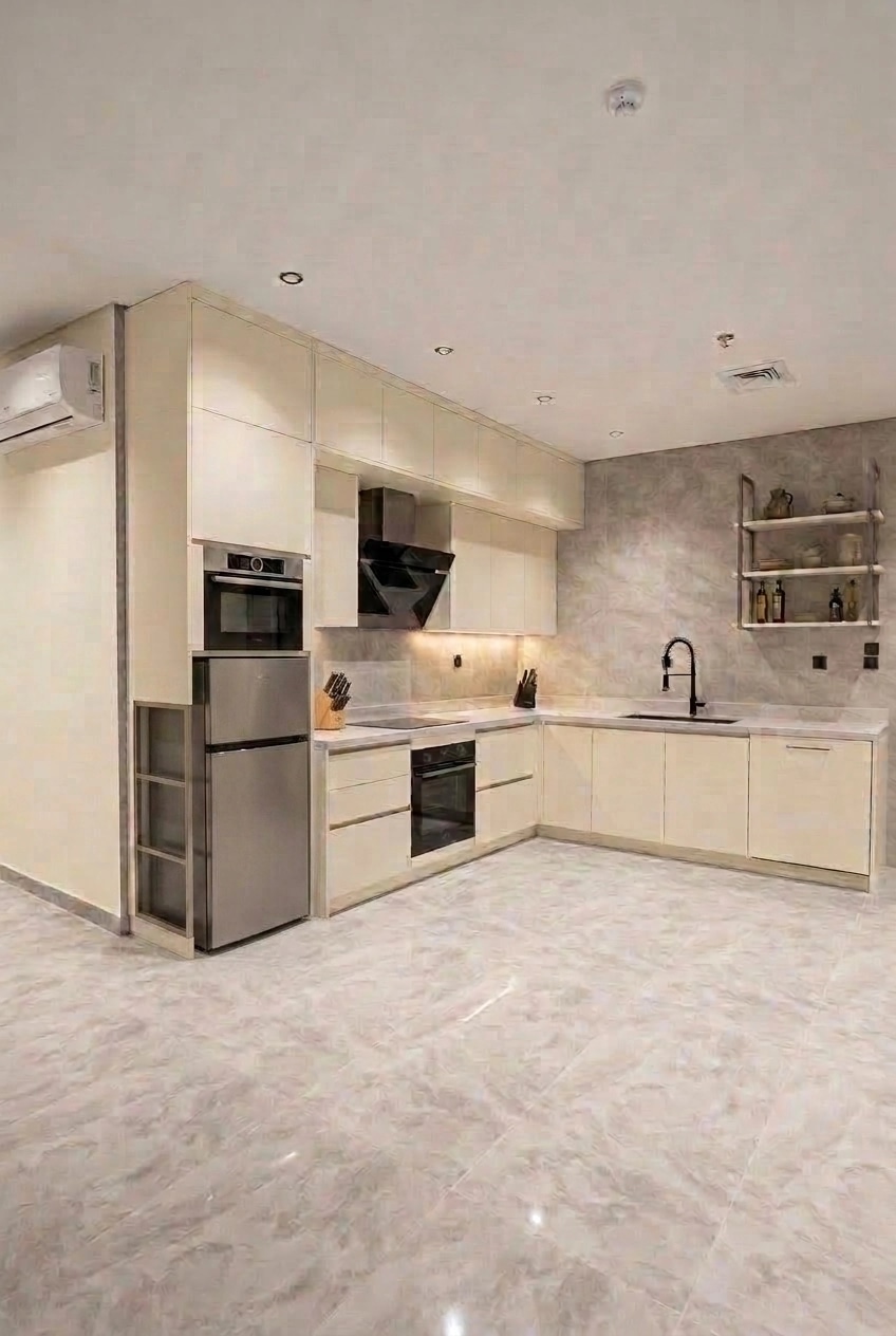 Interior design in Contemporary style — Kitchen by GenRoom AI