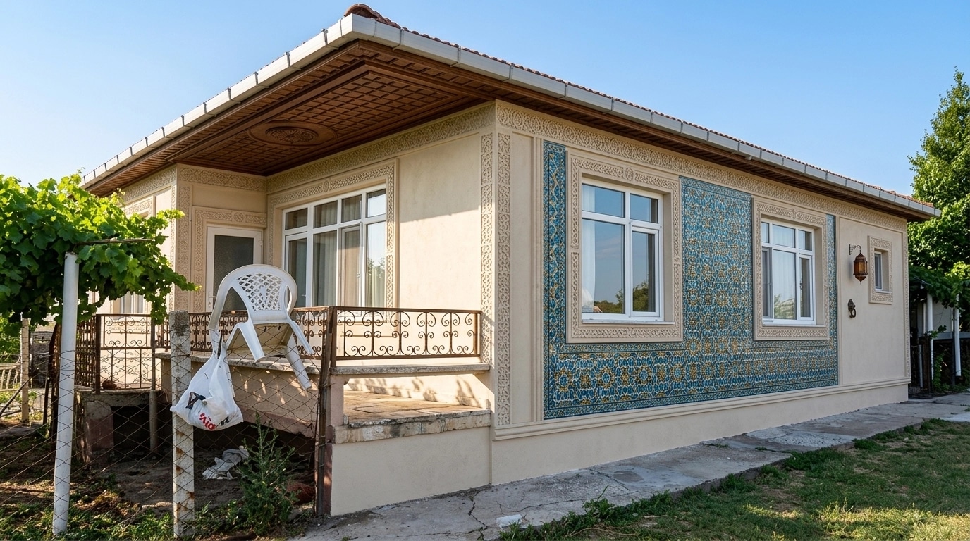 Facade design in Ottoman Facade style — photo by GenRoom AI