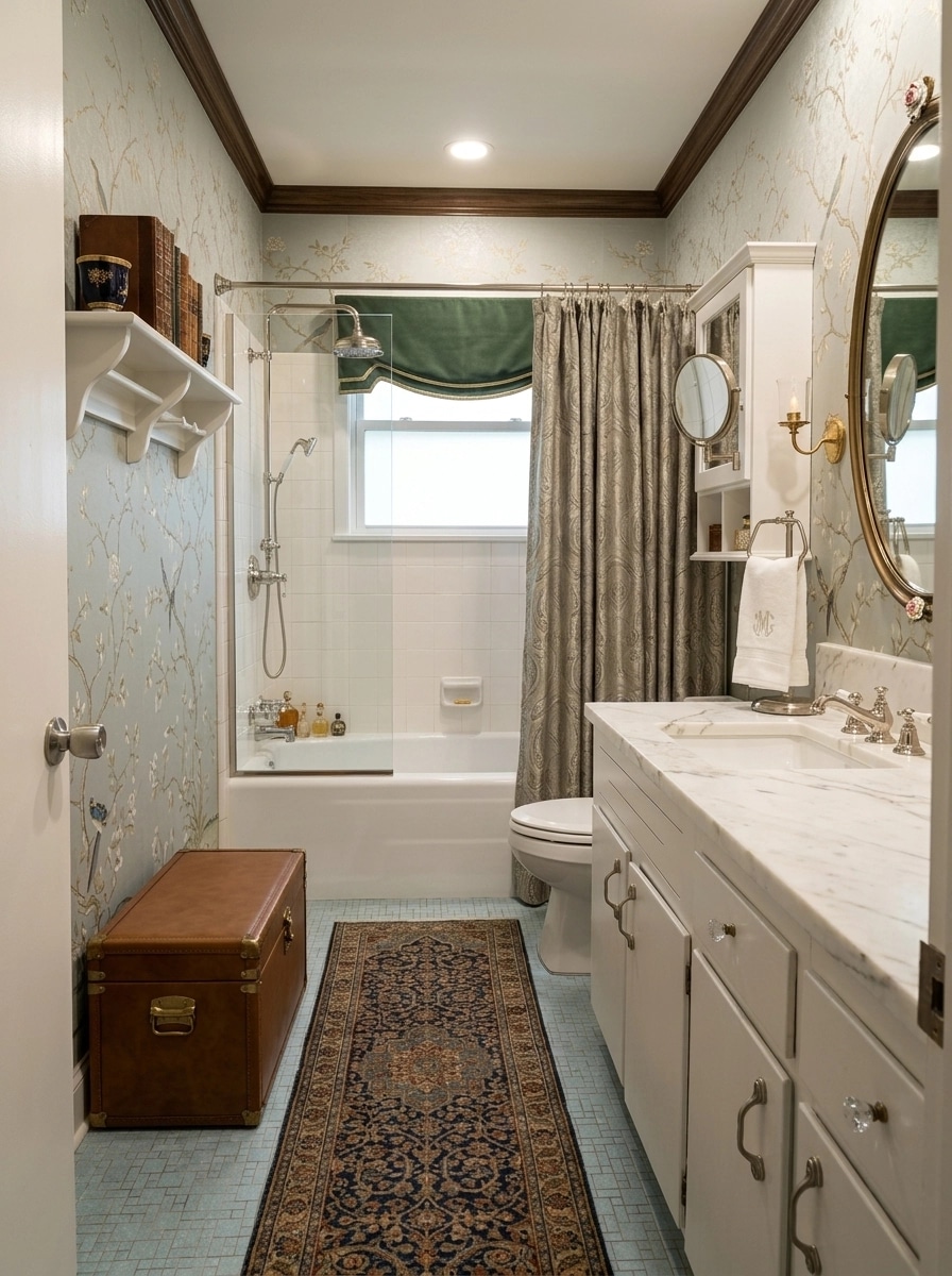 Classic Bathroom design — interior photo by GenRoom AI