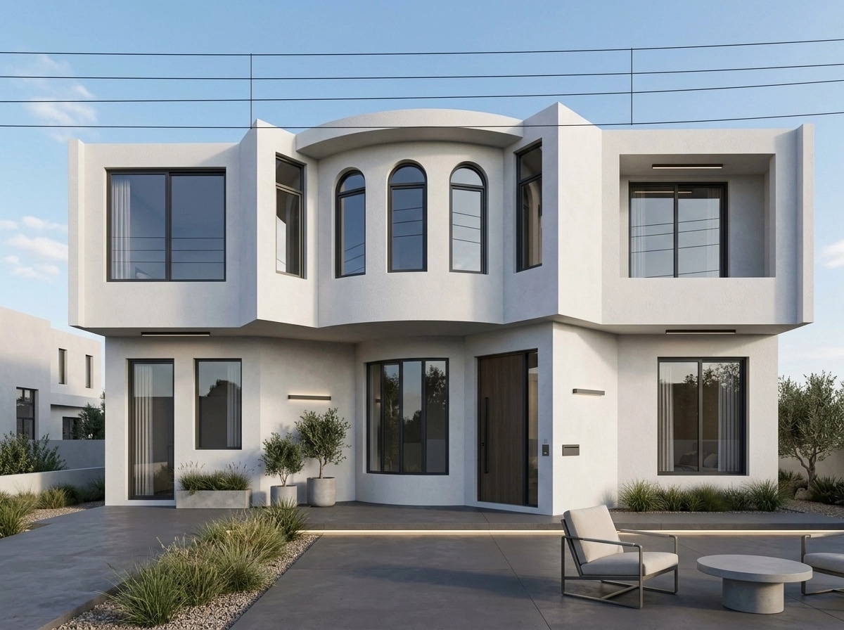 Minimalist Facade Facade design — facade photo by GenRoom AI