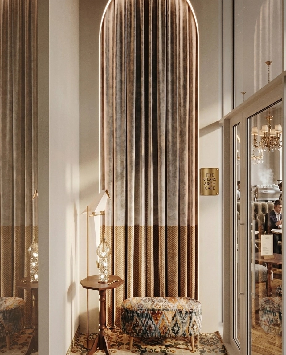 Interior design in Classic style — cafe by GenRoom AI