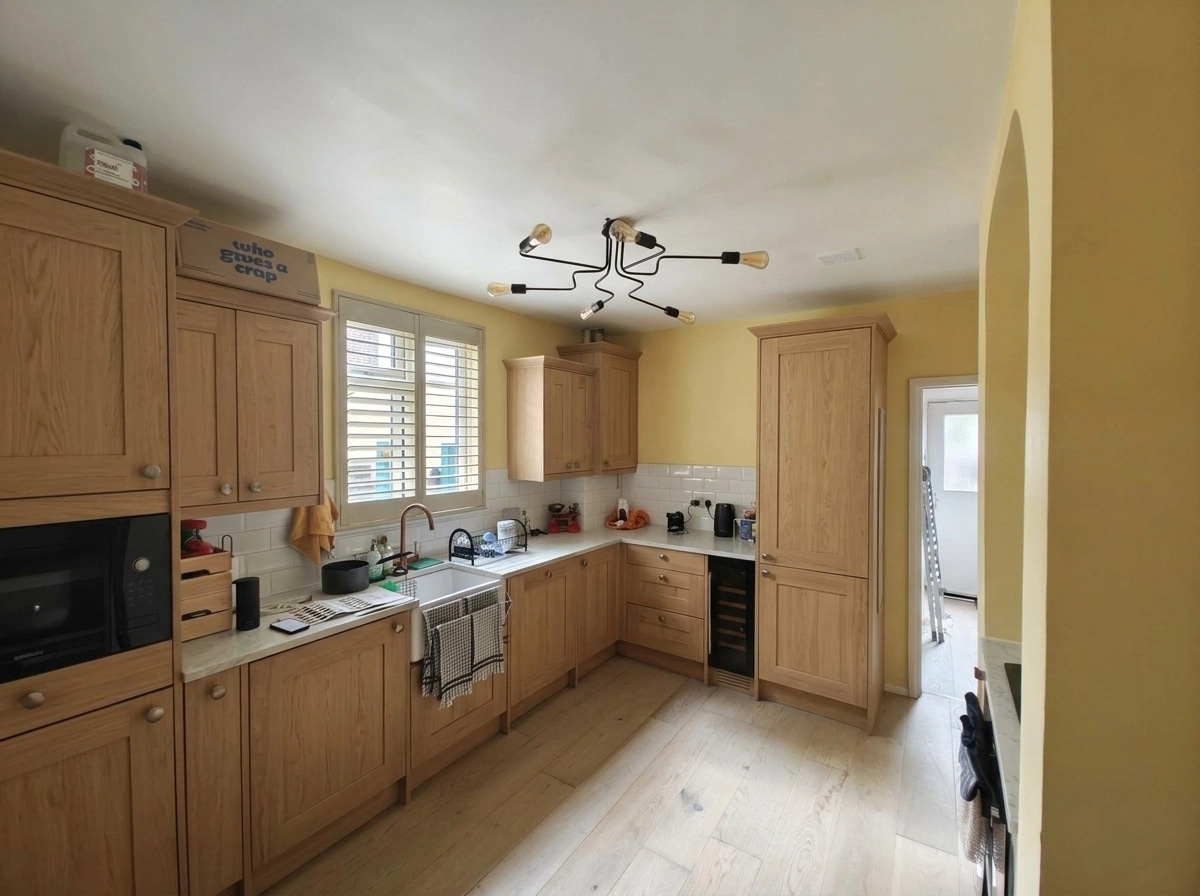 Kitchen interior in no_style style — photo by GenRoom AI