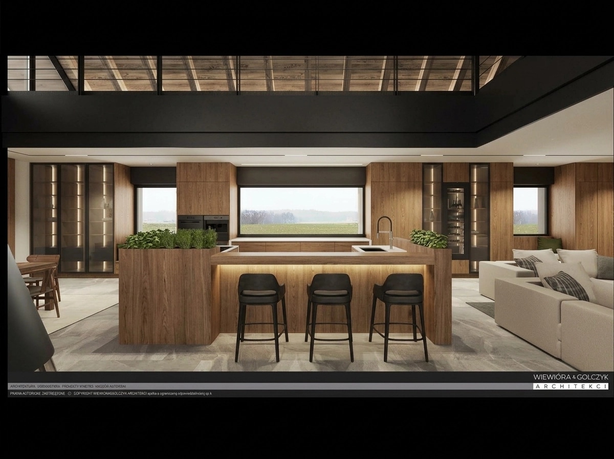 Kitchen interior in no_style style — photo by GenRoom AI