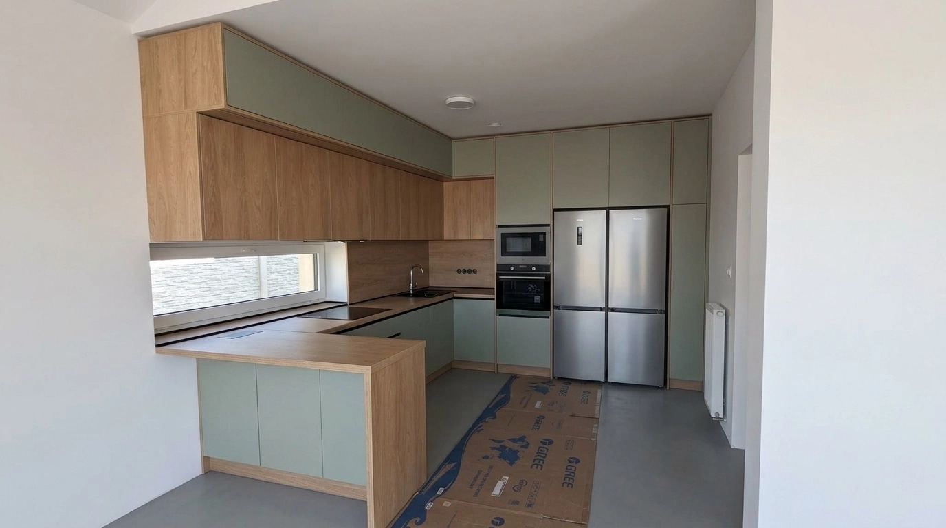 Contemporary Kitchen design — interior photo by GenRoom AI
