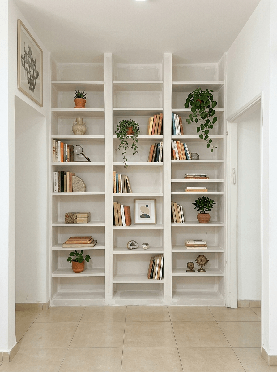Hallway interior in Minimalism style — photo by GenRoom AI