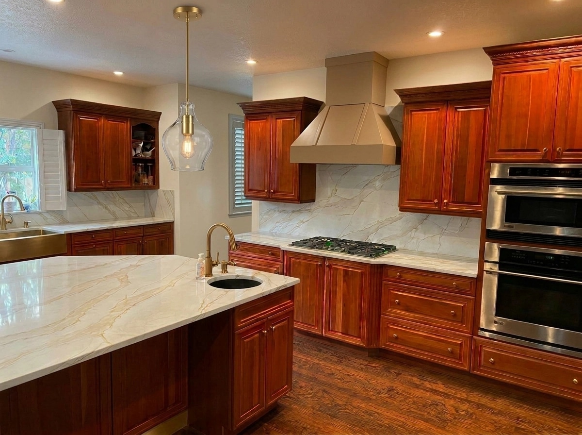 Interior design in Coastal / Hamptons style — Kitchen by GenRoom AI