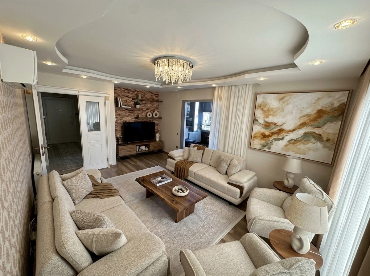 Interior design in Contemporary style — Living Room by GenRoom AI