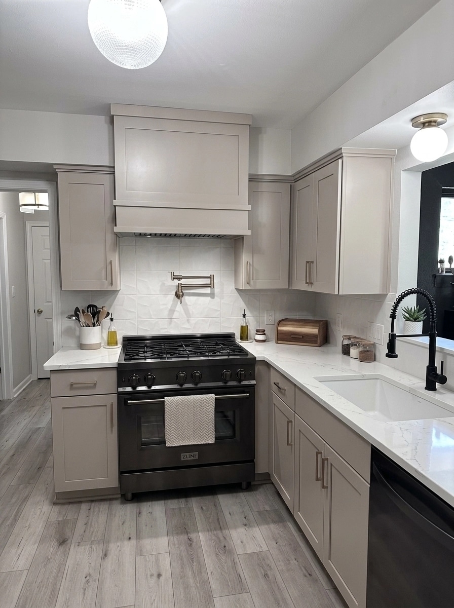 Interior design in Contemporary style — Kitchen by GenRoom AI
