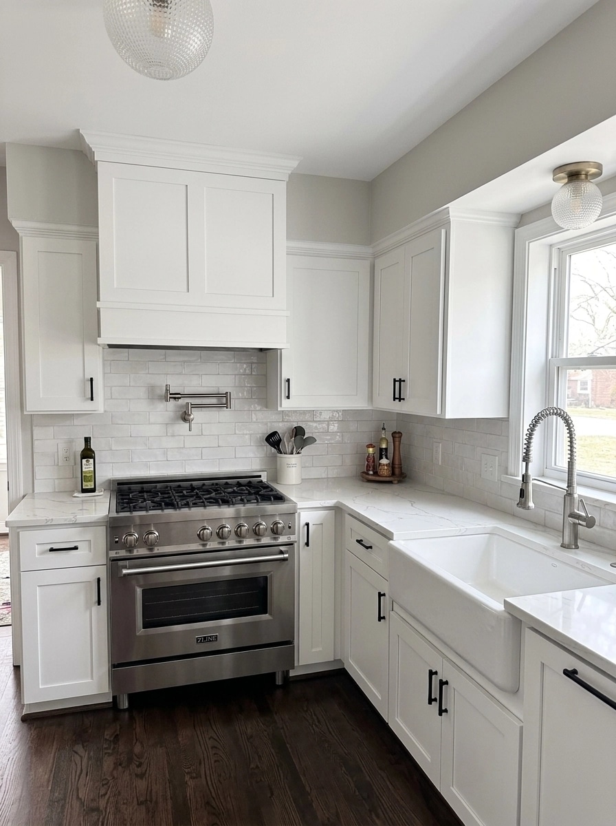 Interior design in Transitional style — Kitchen by GenRoom AI
