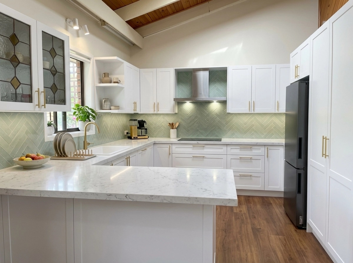 Scandinavian Kitchen design — interior photo by GenRoom AI