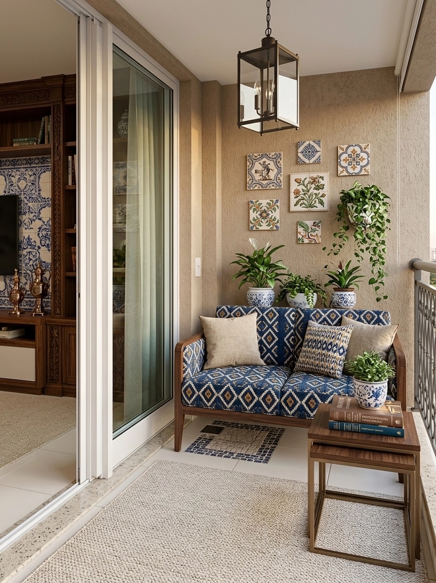 Interiördesign i stilen Portuguese Modern — balcony av GenRoom AI
