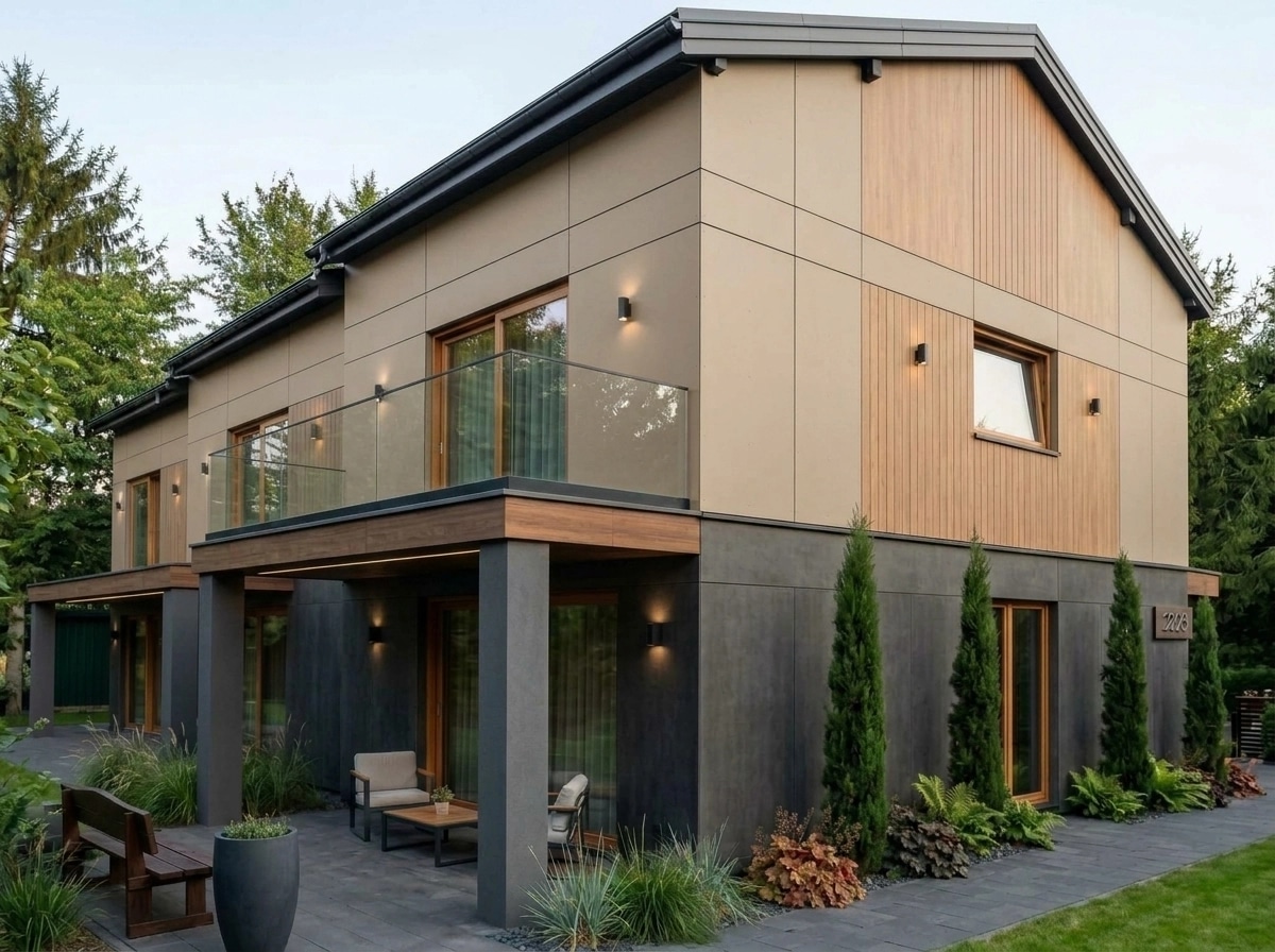 Contemporary Facade Facade design — facade photo by GenRoom AI