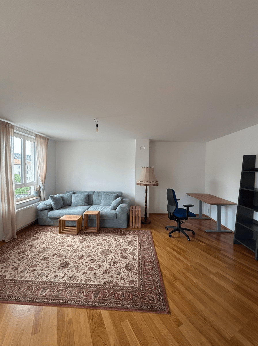 Interior design in Scandinavian style — Living Room by GenRoom AI